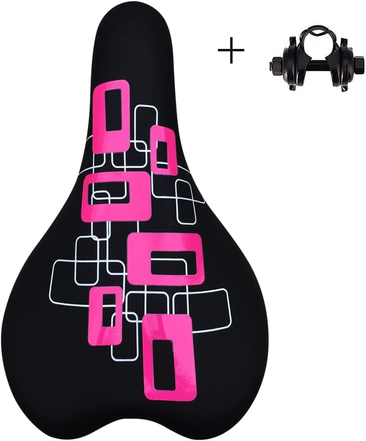 Soeenaper Kids Bike Seat for 14 16 18 20 24 Inch Child Replacement Saddle for Girls Boys 6010 - Image 2